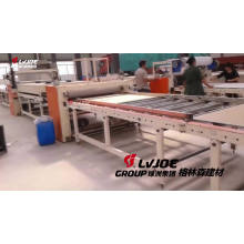 Multiple choice PVC 595*595mm gypsum board packing machine